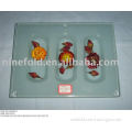 Glass tray ( glass dish , glassware , glass tableware )